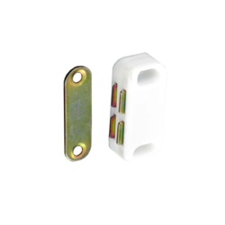 Securit Magnetic Catch - White - STX-625014 