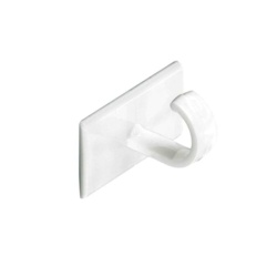 Securit Self-Adhesive Cup Hooks (4) - White S6350 - STX-625411 