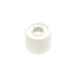 Securit Door Stops White (2) - 30mm - STX-625798 