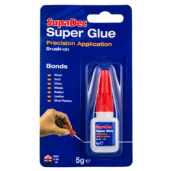 SupaDec Super Glue - 5g Brush On - STX-629593 