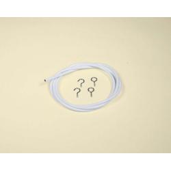 SupaDec White Curtain Wire - 300cm - STX-630056 