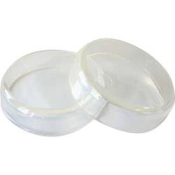 Select Castor Cups Plastic Clear - 60mm - STX-638915 