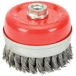 Draper Twist Knot Wire Cup Brush - 80mm - STX-640404 