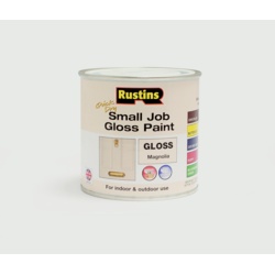 Rustins Quick Dry Small Job Gloss 250ml - Magnolia - STX-640558 