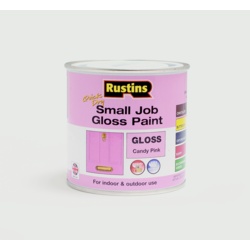 Rustins Quick Dry Small Job Gloss 250ml - Candy Pink - STX-640564 