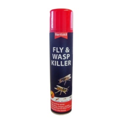 Rentokil Fly & Wasp Killer Spray - 300ml - STX-643067 