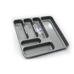 TML Large Cutlery Tray - Silver - STX-648011 