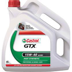 Castrol GTX - 15W/40 Ultraclean - 4L - STX-655869 