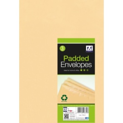 Anker Padded Brown Envelopes - 240 x 345 Pack 3 - STX-663975 