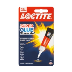 Loctite Super Glue Power Gel - 3g Tube - STX-665231 