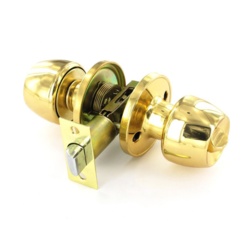 Securit Brass Privacy Knob Set - 60mm/70mm - STX-665934 