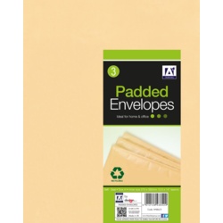 Anker Padded Brown Envelopes - 290 x 370 Pack 3 - STX-667220 