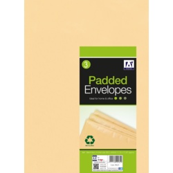 Anker Padded Brown Envelopes - 320 x 455 Pack 3 - STX-669956 