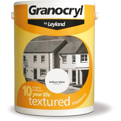 Granocryl Textured Masonry 5L - Brilliant White - STX-671320 