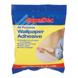 SupaDec All Purpose Wallpaper Adhesive - Hangs up to 3 Rolls - STX-674164 