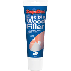 SupaDec Flexible Wood Filler Tube - 330g White - STX-675190 