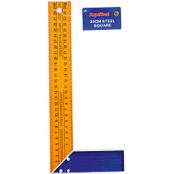 SupaTool Yellow Steel Square - 300mm - STX-682229 