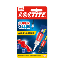 Loctite Super Glue All Plastics - 2gm + 4ml - STX-682649 