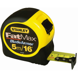 Stanley FatMax Blade Armor Metric/Imperial Tape - Length - 5m (16ft) x Width - 32mm - STX-695167 
