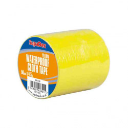SupaDec Waterproof Cloth Tape - 48mm x 4.5m Yellow - STX-696158 