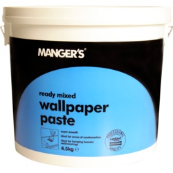 Mangers Heavy Duty Ready Mixed Wallpaper Adhesive - 4.5kg - STX-696289 