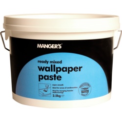 Mangers Heavy Duty Ready Mixed Wallpaper Adhesive - 2.5kg - STX-696322 