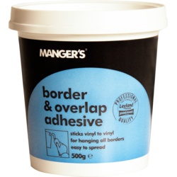 Mangers Border & Overlap Adhesive - 500g - STX-696578 