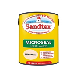 Sandtex Smooth Masonry 5L - Magnolia - STX-697473 
