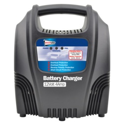 Streetwize Battery Charger - Plastic Cased - 12V/4Amp - STX-711637 