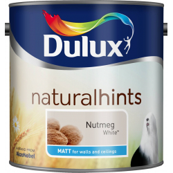 Dulux Natural Hints Matt 2.5L - Nutmeg White - STX-711949 