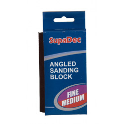 SupaDec Angled Sanding Block - Fine/medium - STX-715557 