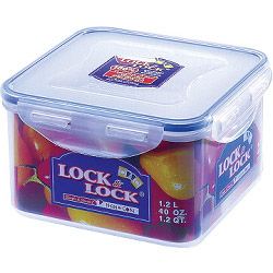 Lock & Lock Square Container - 1.2L (155 x 155 x 87mm) - STX-721970 
