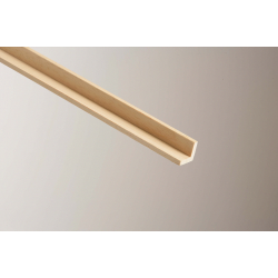 Cheshire Mouldings Light Hardwood Corner - 21 x 21mm x 2.4m - STX-723322 