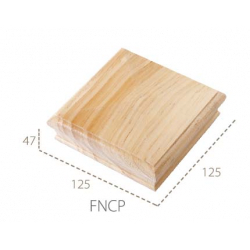 Cheshire Mouldings Flat Newel Cap - Pine - STX-724450 