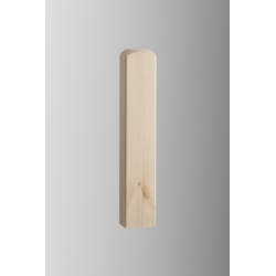 Cheshire Mouldings Newel Base Pine - 91 x 515 - STX-724733 