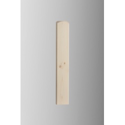 Cheshire Mouldings Newel Base Pine - 91 x 615 - STX-724740 