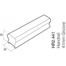 Cheshire Mouldings Handrail Pine - 41mm x 2.4m - STX-724779 