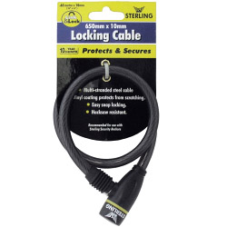 Sterling Locking Cable - 10mm x 0.65m - STX-738128 