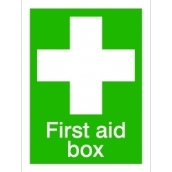 House Nameplate Co First Aid Box - 15x20cm - STX-742524 