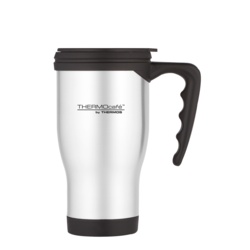 ThermoCafe® by Thermos® 2060 Travel Mug 400ml - Stainless Steel - STX-743249 