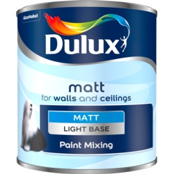 Dulux Colour Mixing Matt Base 1L - Light - STX-747890 