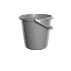 Whitefurze 10L Bucket - Silver - STX-750052 