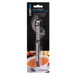 Chef Aid Can Opener with Corkscrew - STX-774540 