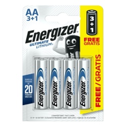 Energizer Lithium AA 4 pack - STX-783840 