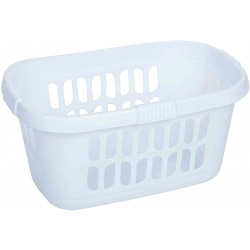 Casa Hipster Laundry Basket - 59.00 x 39.00 x 30.50 cm Ice White - STX-784378 