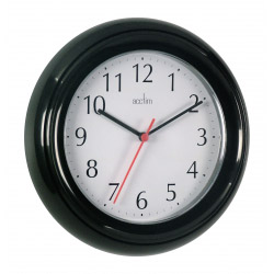 Acctim Wycombe Wall Clock - Black - STX-792721 