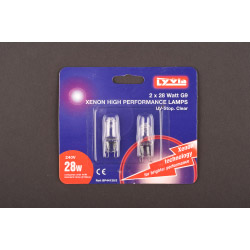 Lyvia Xenon High Performance Lamps G9 - 28W Twin Pack - STX-804348 