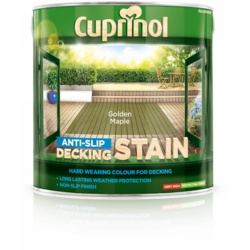 Cuprinol Anti Slip Decking Stain 2.5L - Golden Maple - STX-818832 