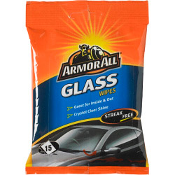 Armor All Glass Wipes - Pack of 15 - STX-823113 