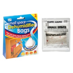 151 Small Space Dehumidifier Bags - 2 x 50ml - STX-826570 
